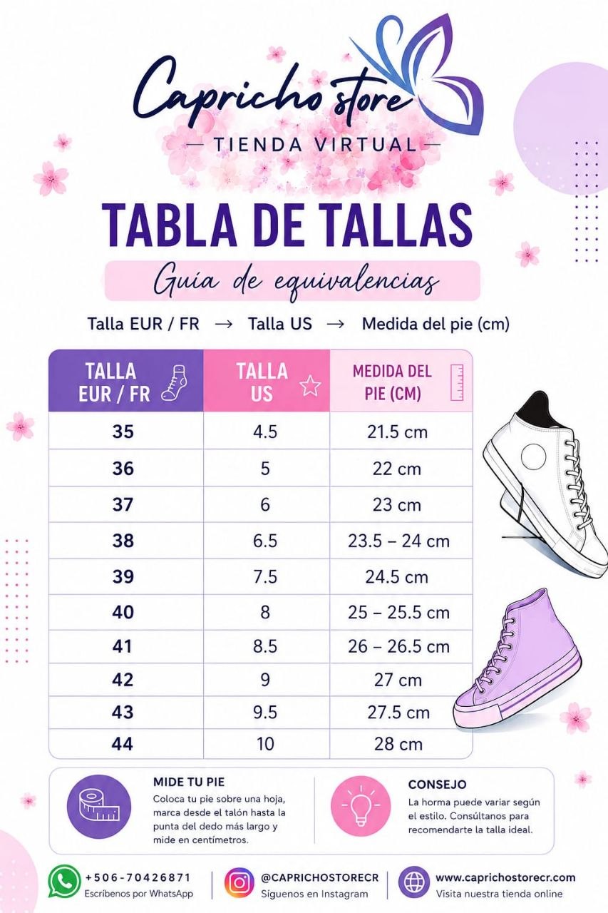 ¿Cómo elegir tu talla ideal?